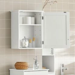 Meuble Haut De Salle De Bain BZR19-W 13 Meuble Haut De Salle De Bain BZR19-W -WENKO Boutique 07dc748613614235881bd79ba4a71c06