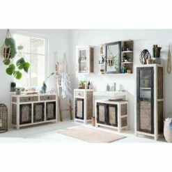 Armoire à Glace Goa White 15 Armoire à Glace Goa White -WENKO Boutique 1000104139 180808 14485301 MOOD GALLERYIMAGES P000000001000104139 mood