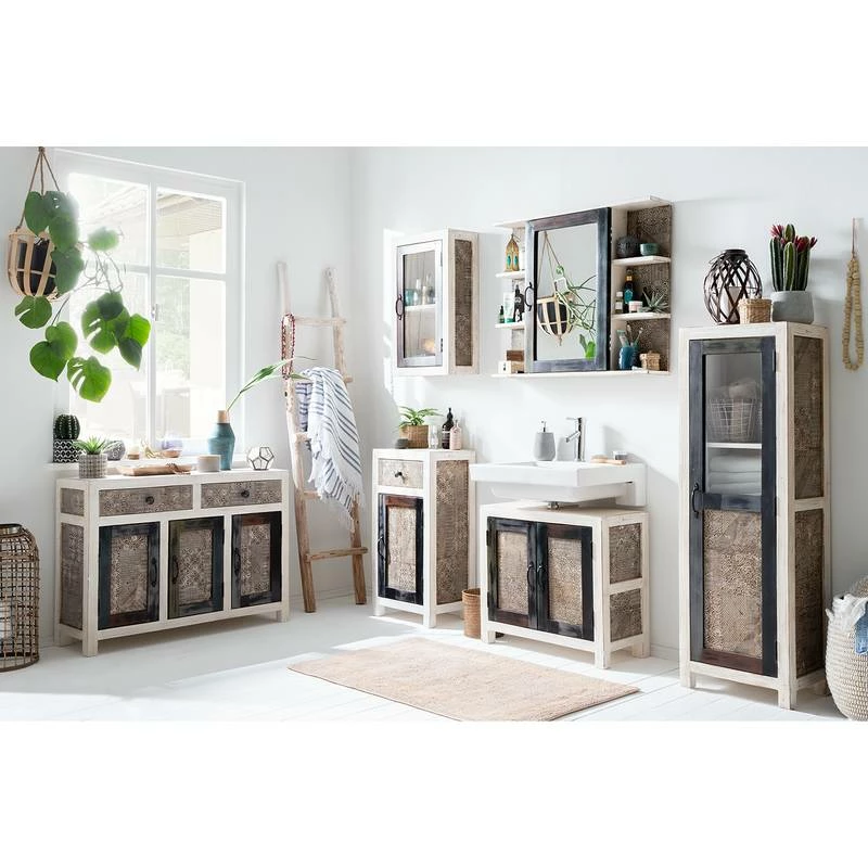 Armoire à Glace Goa White 4 Armoire à Glace Goa White – Image 2