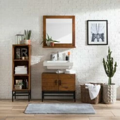 Étagère De Salle De Bain GRASBY 14 Étagère De Salle De Bain GRASBY -WENKO Boutique 1000147148 230814 020 MOOD DETAILS P000000001000147148 mood