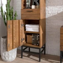 Colonne De Salle De Bain GRASBY -WENKO Boutique 1000147155 190814 13244400027 DETAILS P000000001000147155