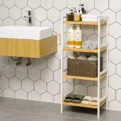 Étagère De Salle De Bain Lowland 10 Étagère De Salle De Bain Lowland -WENKO Boutique 1000227251 201007 14033000003 MOOD DETAILS P000000001000227251 mood