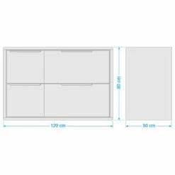 Meuble Avec Vasque TRANGLE 4 Tiroirs -WENKO Boutique 1000292024 220914 500 SKETCH DETAILS P000000001000292024 sketch