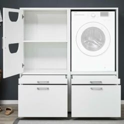 Armoire Pour Machine à Laver Kielce IX -WENKO Boutique 1000310419 211124 151159000125 DETAILS P000000001000310419