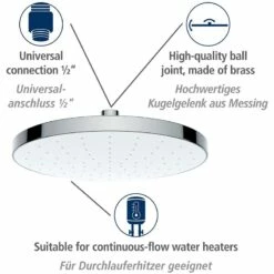 Wenko Pommeau De Douche Cleaning I -WENKO Boutique 1000352466 220519 032 DETAILS P000000001000352466