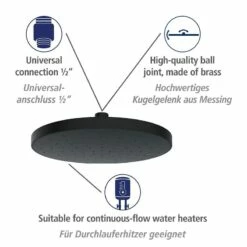 Wenko Pommeau De Douche Cleaning I -WENKO Boutique 1000352482 220519 032 DETAILS P000000001000352482