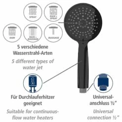 Wenko Pommeau De Douche Young Line -WENKO Boutique 1000352540 220519 031 DETAILS P000000001000352540