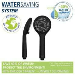 Wenko Pommeau De Douche Watersaving III -WENKO Boutique 1000352549 220519 031 DETAILS P000000001000352549