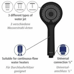 Wenko Pommeau De Douche Watersaving III -WENKO Boutique 1000352549 220519 033 DETAILS P000000001000352549