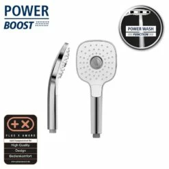 Wenko Pommeau De Douche Powerboost II -WENKO Boutique 1000352554 220519 031 DETAILS P000000001000352554
