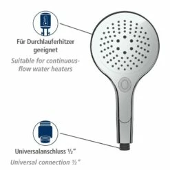 Wenko Pommeau De Douche Basic Line I -WENKO Boutique 1000352557 220519 032 DETAILS P000000001000352557