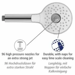 Wenko Pommeau De Douche Powerboost I -WENKO Boutique 1000352562 220519 032 DETAILS P000000001000352562