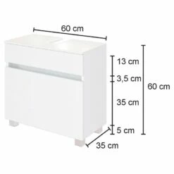 Meuble Sous Lavabo Verciano 19 Meuble Sous Lavabo Verciano -WENKO Boutique 1000360182 220812 500 SKETCH DETAILS P000000001000360182 sketch