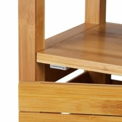 Etagère Salle De Bain Bambou 6 étages -WENKO Boutique 1336dad317cc4a7992d10c9d3b9c2c8a