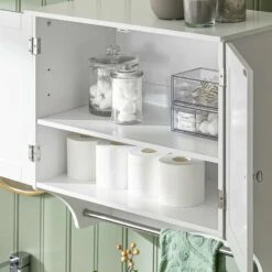 Meuble Haut De Salle De Bain BZR84-W 12 Meuble Haut De Salle De Bain BZR84-W -WENKO Boutique 15bcbf02091345868251c42a860db416