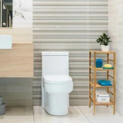 Étagère De Salle De Bain Rangement Noyer -WENKO Boutique 1a71fba61bad4942bf7b69349d4851dd