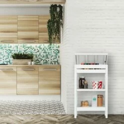 Étagère De Salle De Bains Bambou Blanc 15 Étagère De Salle De Bains Bambou Blanc -WENKO Boutique 1bc2766ffedd44efb604a7c4ce0654d5