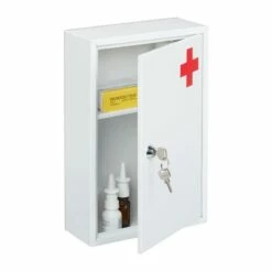 Armoire à Pharmacie Verrouillable -WENKO Boutique 1eb48d560d9b4770bdced176ac6ffb80