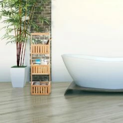 Étagère Salle De Bain Bambou 3 Niveaux -WENKO Boutique 1f39009ed40743e2a250224cff22b6d7