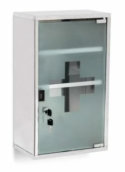 Armoire à Pharmacie EMERGENCY Acier Inox