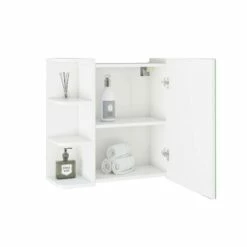 Armoire De Toilette 62x64x21 Cm Blanc -WENKO Boutique 2ae20c0e506f4e41ba6f22bdc7840fd7