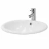 Lavabo Ovale 49x195x405 Cm Blanc -WENKO Boutique 2cf200b9cbf04f6baaf66a4e4733515d