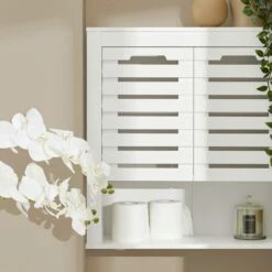 Meuble Haut De Salle De Bain BZR51-W -WENKO Boutique 2f270af33397458393daa99e9fd4ea71