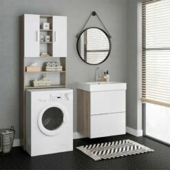 Meuble Machine à Laver Luis -WENKO Boutique 2f995bda598d40a2b3e5c22cc34f2e3d