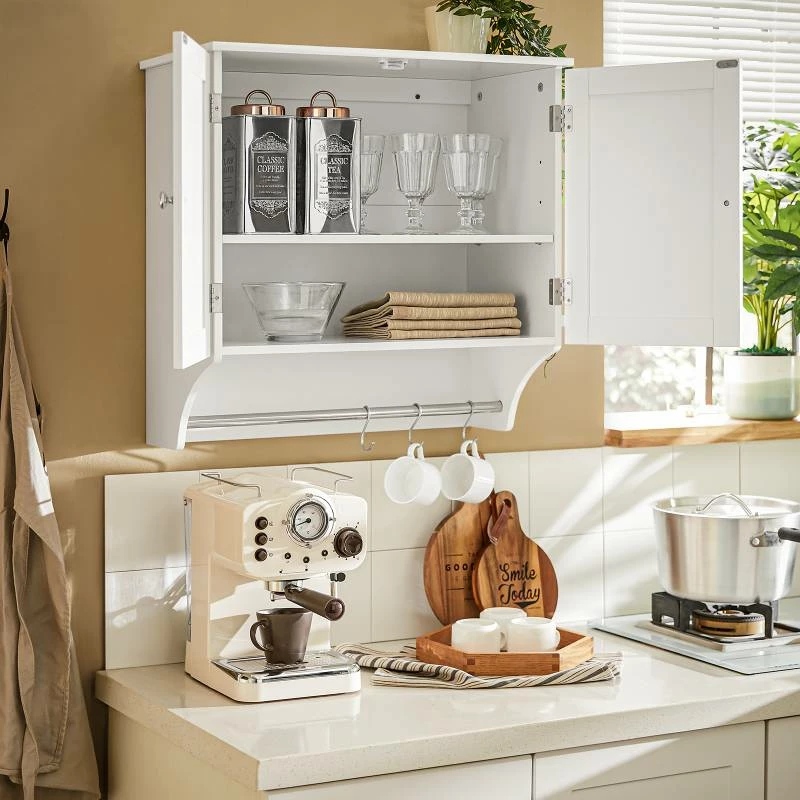 Meuble Haut De Salle De Bain BZR84-W 5 Meuble Haut De Salle De Bain BZR84-W – Image 3