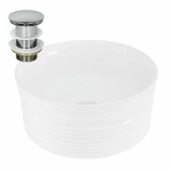 Lavabo Ø 41x18cm Noir Céramique -WENKO Boutique 39d4e4fcb96847c3b3a5fcea14a57035