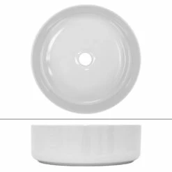 Vasque Ronde Ø355x120mm, Blanc -WENKO Boutique 3a0aa58b131147c6a5f285827a999562