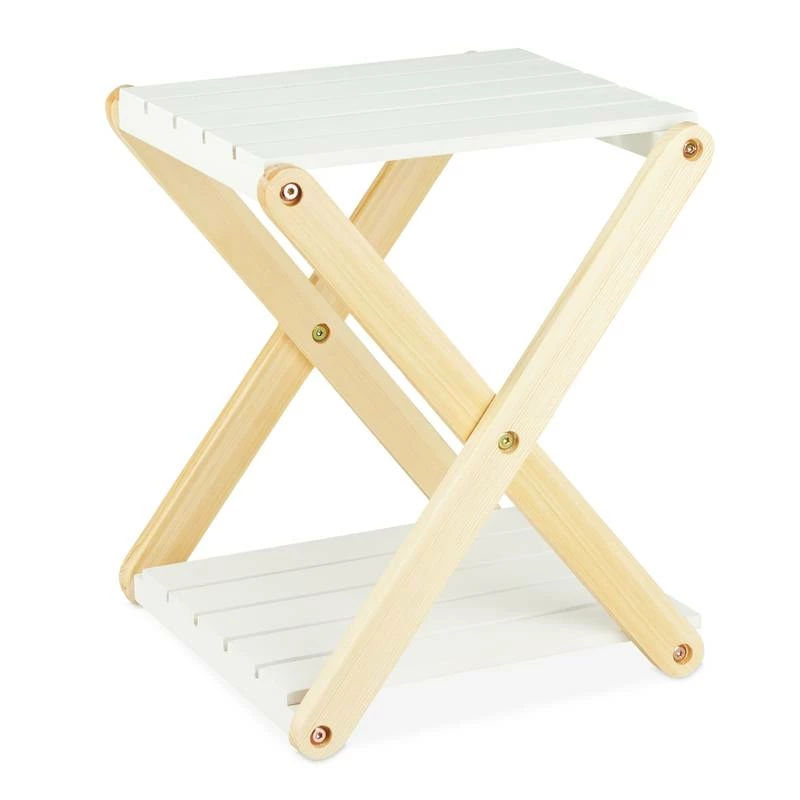 Étagère De Salle De Bain En Bois 7 Étagère De Salle De Bain En Bois – Image 5