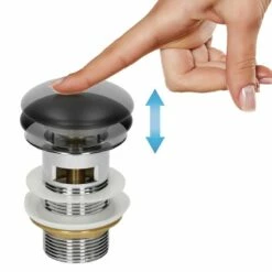 Vasque 61x45,5x18,5 Cm Noir -WENKO Boutique 435126d2b8204f76b36a5ce80014c199 1