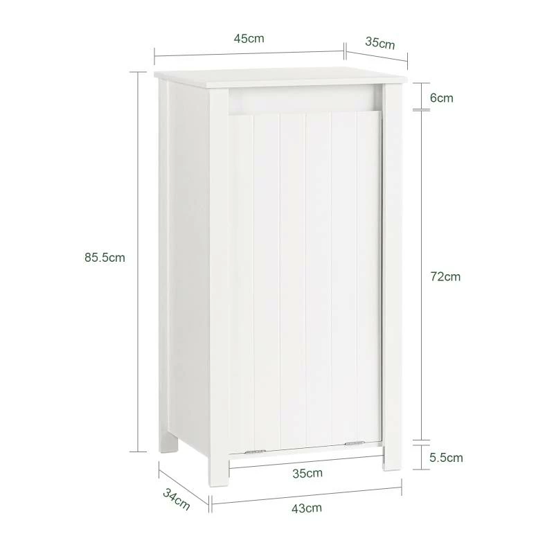 Meuble Bas De Salle De Bain BZR100-W 9 Meuble Bas De Salle De Bain BZR100-W – Image 7
