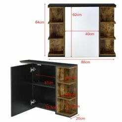 Placard Mural Harstad Pour Salle De Bain -WENKO Boutique 47be7945542847ed884628efca5109bd