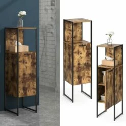 Chiffonnier Fyrk Vieux Bois/noir -WENKO Boutique 4acc48d5184c4d39bd56756fde5bfab9