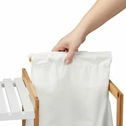 Étagère à 4 Niveaux Avec Panier à Linge -WENKO Boutique 569ac02e979943e08bfd6401ddd1446a