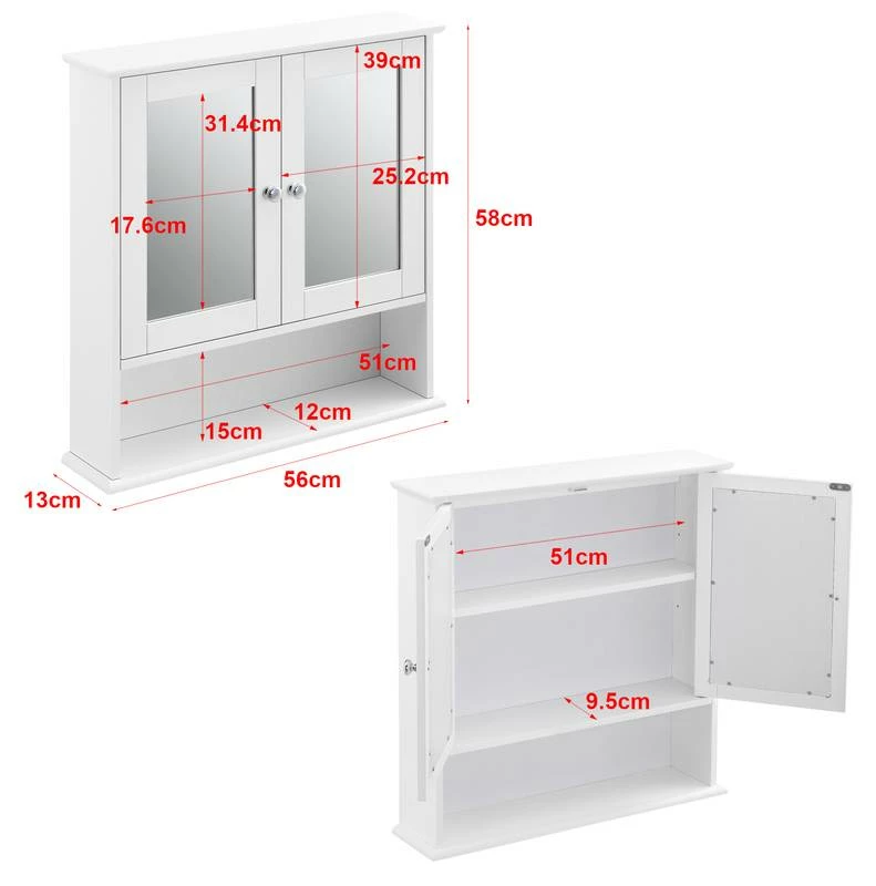 Placard Mural Linz à Miroir 16 Placard Mural Linz à Miroir – Image 14