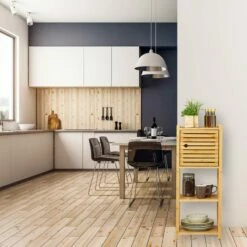 Étagère De Salle De Bain En Bambou -WENKO Boutique 5d073a4902d74e9e9b860b6a71791030