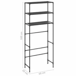 VIDAXL Support De Rangement Au-dessus De -WENKO Boutique 64f9de5f22464ce49bad54618f867ffa