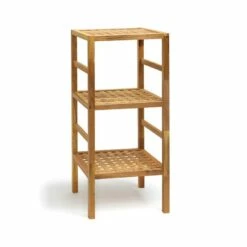Étagère De Salle De Bain Rangement Noyer -WENKO Boutique 69ef786e9d9e4a2383f152055fbbf55d
