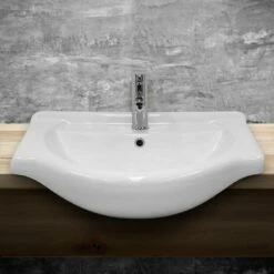 Vasque 67,5x51,5x21,5 Cm Blanc -WENKO Boutique 6a75cf80c0d140118c4799619d80377d