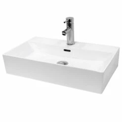 Vasque D'angle 605x365x130mm Blanc