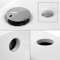 Vasque Carrée 610x465x175mm Blanc -WENKO Boutique 76902a568bbb42038bd8b46820205d70