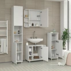 Armoire De Toilette Fynn Blanc -WENKO Boutique 79731b9f3aa2470f9ae1eca82340c8e6