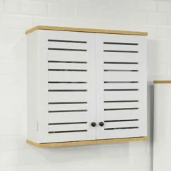 Meuble Haut De Salle De Bain BZR42-W -WENKO Boutique 7b382c1a7a23477bb39f145a9877b723