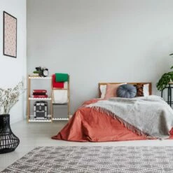 Étagère à 4 Niveaux Avec Panier à Linge -WENKO Boutique 8607246624bc4acbb1fe5659cb61b012