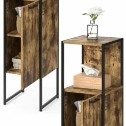 Chiffonnier Fyrk Vieux Bois/noir -WENKO Boutique 917cd217762047e3863ec607251e775c