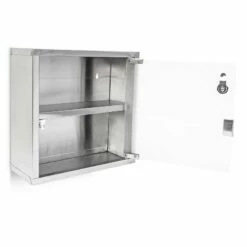 Armoire à Pharmacie EMERGENCY Inox Porte -WENKO Boutique 9a5fc0d4356a4afbaf00169ad3c7628e
