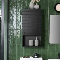 Meuble Haut De Salle De Bain BZR25-DG -WENKO Boutique a0593f96159140f9bb9e2ff5d4c4c3d6